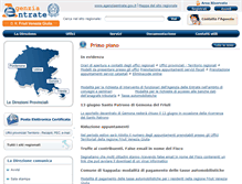 Tablet Screenshot of friuliveneziagiulia.agenziaentrate.it